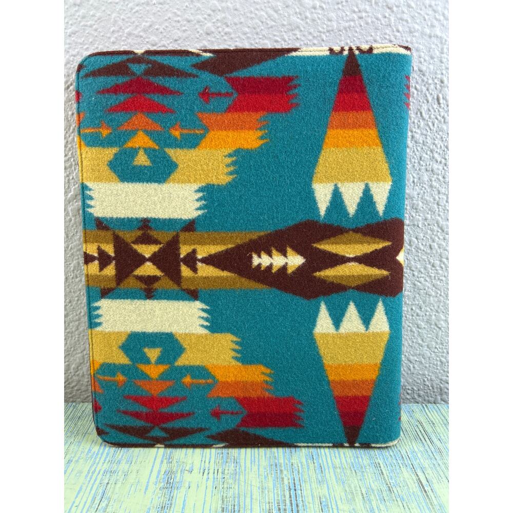 Pendleton Tucson Turquoise Wool Portfolio Mint Condition NWT Southwest Western